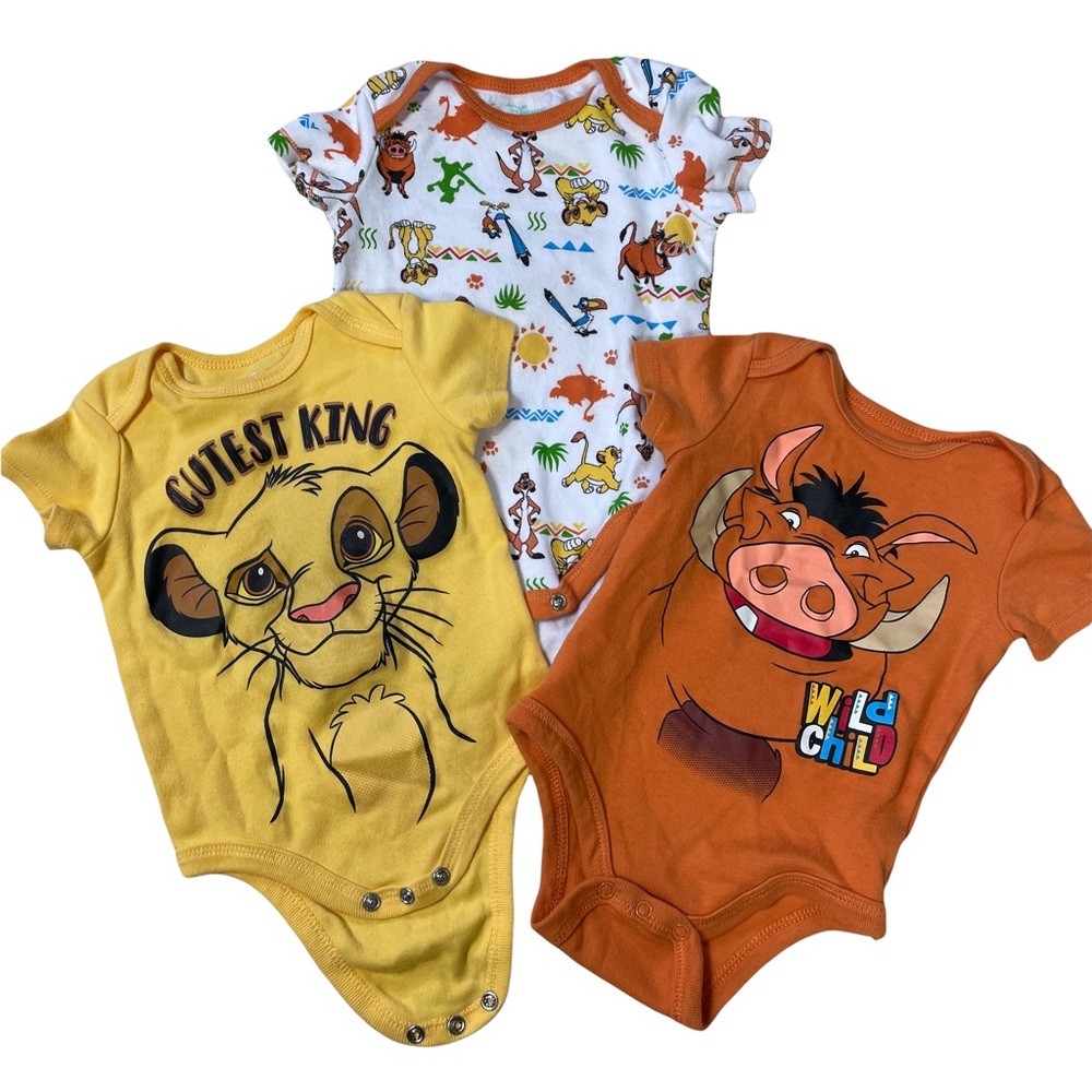 Disney Baby | 6/9 Month Baby Onesie Bundle